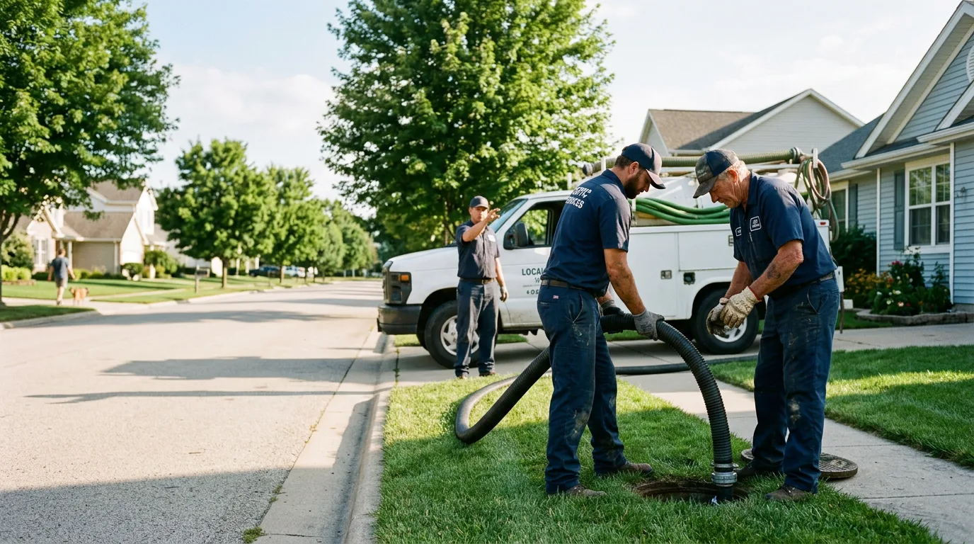 Septic Tank Cleaning in Eau Galle, WI